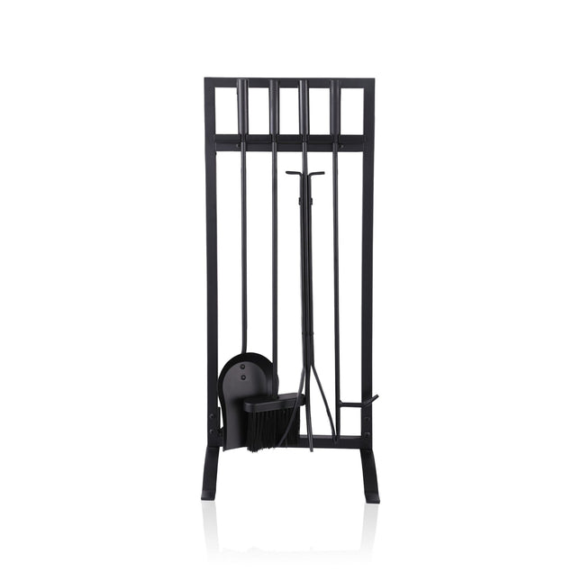 Fireplace Tool Set, 5-Piece Iron Accessories
