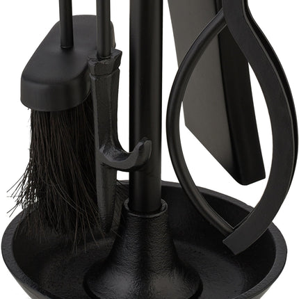 Fireplace Tool Set – Durable Metal, Vintage Design