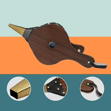Fireplace and BBQ Bellows, Wood Finish, Strong Airflow