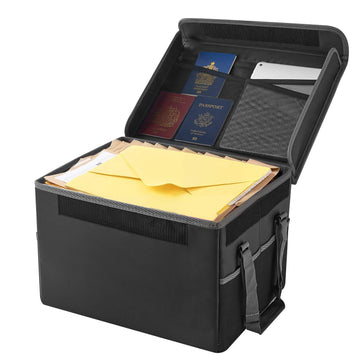 Fireproof Document Box, Waterproof, Foldable, 1000C