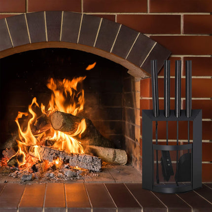 Fire stand in 5 parts with holder