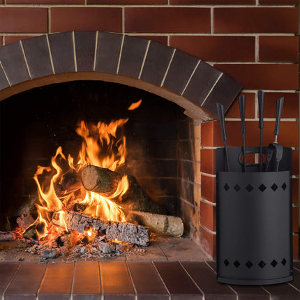 Fire stand with 5 parts