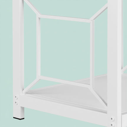 Firewood Rack, Durable Iron, Space-Saving Design