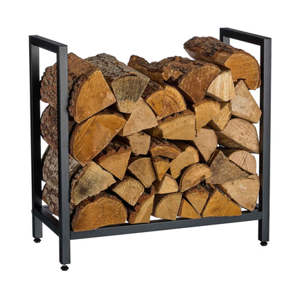 Firewood Rack, Iron – Space-Saving Log Storage