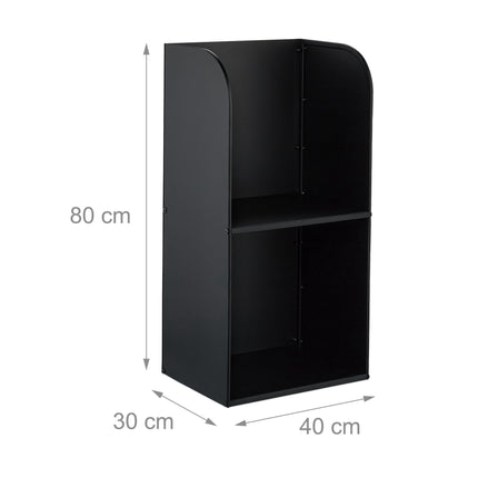 Firewood Rack With 2 Shelves – Iron Indoor Log Holder