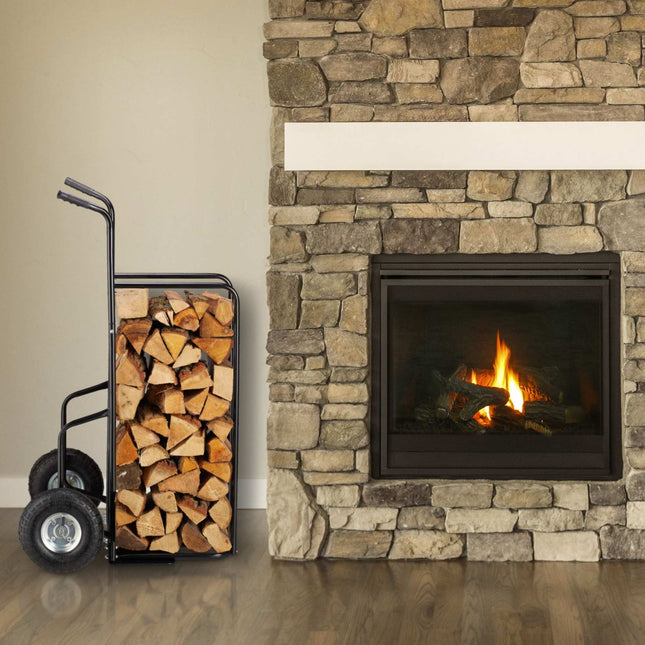 Firewood cart XL metal