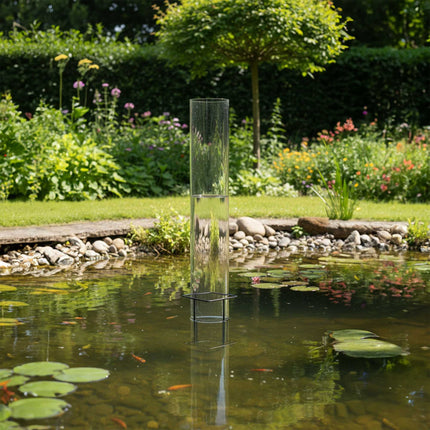 Fish Observation Column for Ponds, UV-Stable Acrylic