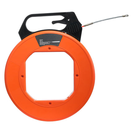 Fish Tape Wire Puller, 125 ft, 4.5 mm PET Tape, Non-Conductive
