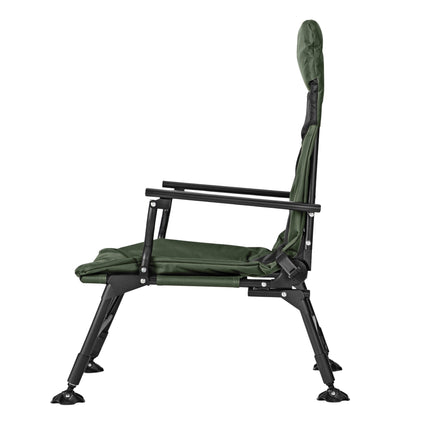 Fishing Chair With Reclining Backrest, 180 kg Steel Frame