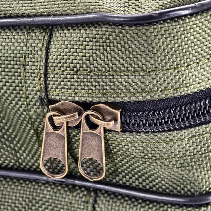 Fishing Rod Bag, 5 Compartments, Green, 130 cm