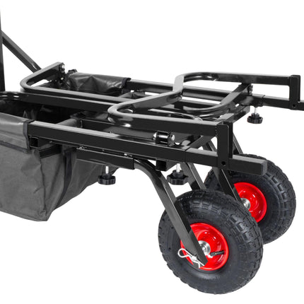 Fishing Trolley with Bag – Metal Frame, Pneumatic Tyres