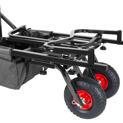 Fishing Trolley with Bag – Metal Frame, Pneumatic Tyres