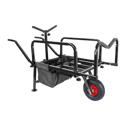 Fishing Trolley with Bag – Metal, Pneumatic Tyres