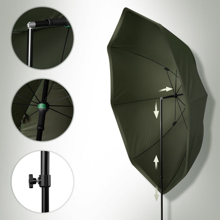Fishing Umbrella Shelter, 250 cm, Waterproof, Windows