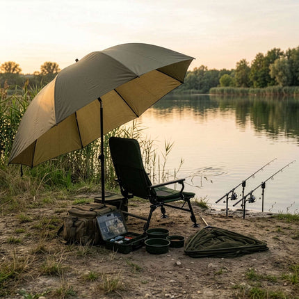 Fishing Umbrella With Side Walls, 250 cm Canopy