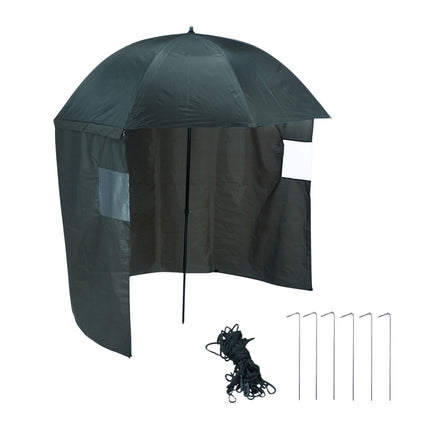 Fishing Umbrella with Side Panel