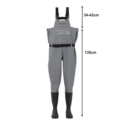 Fishing Waders – Waterproof, Size 43