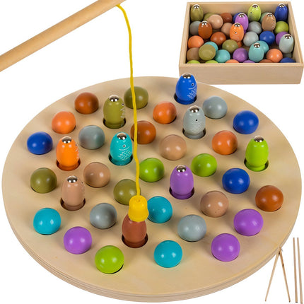 Fishing game with a magnet G17244