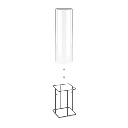 Fish pillar for pond garden