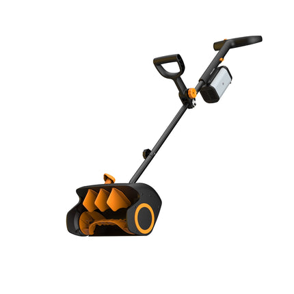 Fiskars Electric Snow Shovel 30 cm with 2 x 12V Batteries, Brushless, 6 m Throw