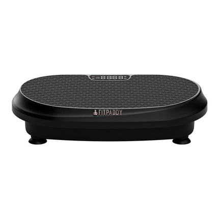 FitPulse Vibration Plate with Resistance Bands and Remote, 120 Speeds