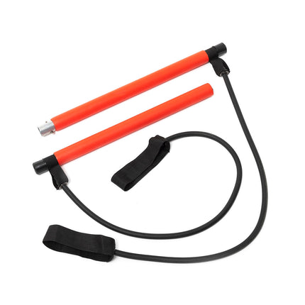 Fitness Bar with Resistance Bands and Exercise Guide Resibar InnovaGoods