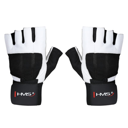 Fitness Gloves, White-Black, L Size