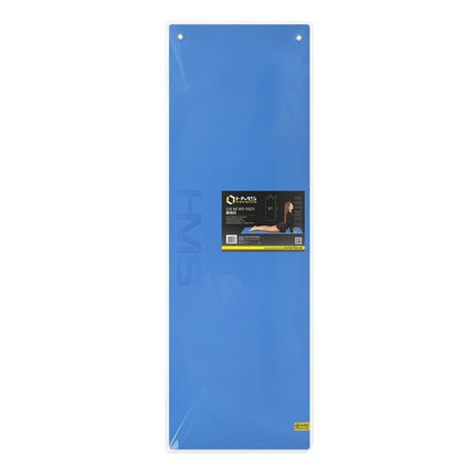 Fitness Mat, Blue-Black, Non-Slip, 6mm Thick