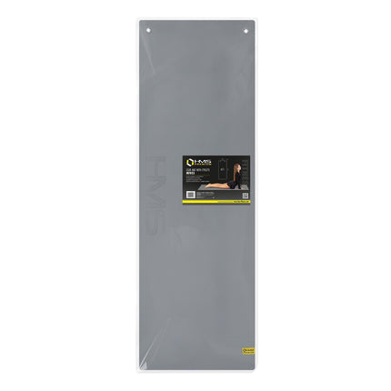 Fitness Mat, Gray-Black, Non-Slip, 6mm Thick