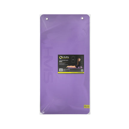 Fitness Mat, Violet-Black, Non-Slip, 6mm Thick