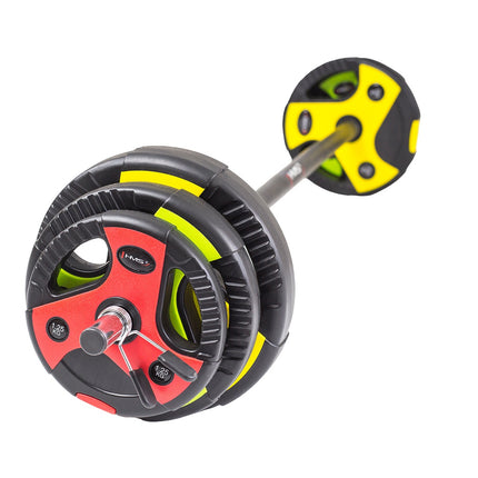 Fitness Training Pump Set, 20 kg, Adjustable Weights