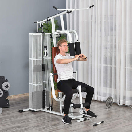 Home Gym Station, 45kg Total, Press Arm & Leg Developer