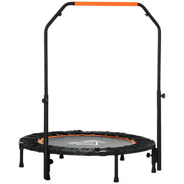 Fitness trampoline with adjustable handle - 102 cm, 100 kg limit