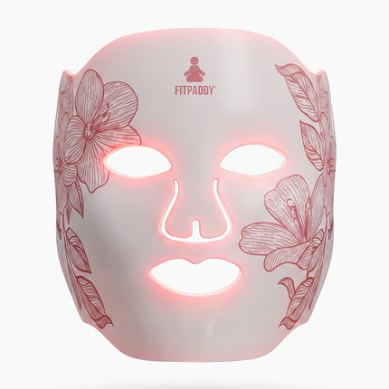 Fitpaddy FitMask LED Face Mask with 96 LEDs, 4 Wavelengths, 4 Programs, Timer