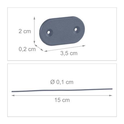 Fixing device for privacy protection in a set of 52