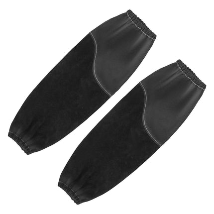 Flame-Resistant Welding Sleeves – Cowhide Leather, 21 in