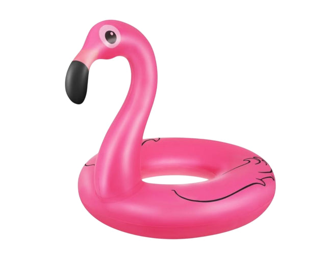 Flamingo Inflatable Ring 102cm – Durable PVC Pool Float