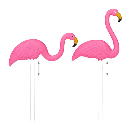 Flamingo Ornament Set of 2