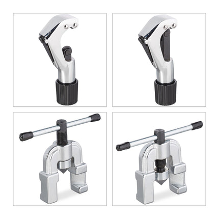 Flaring Tool with Pipe Cutter