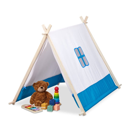 Flat play tent for children