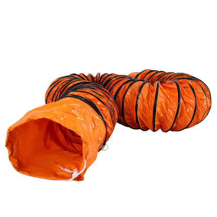 Flexible PVC Duct Hose, 12-Inch x 25 Ft, Exhaust Fan