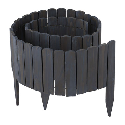 Flexible Wooden Garden Bed Edging – Spruce Finish