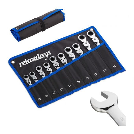 Flexible wrench set 10 pcs.