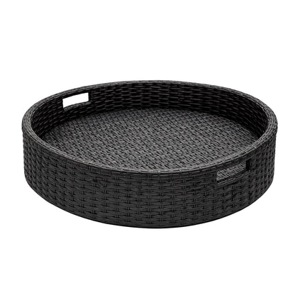 Floating Pool Tray – Black, 60 cm, Weatherproof Rattan