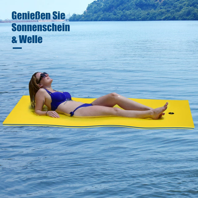 Floating Water Mat – 210 x 66 cm, 60 kg Capacity, XPE Foam