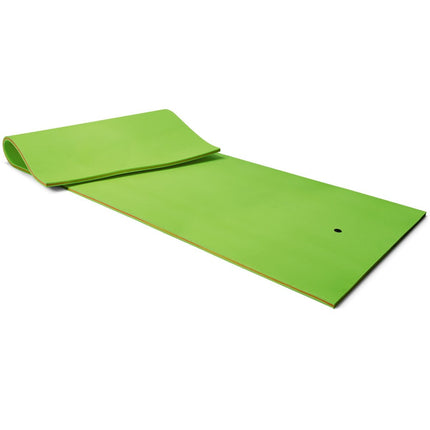 Floating Water Mat XPE Foam Mat for Water Fun 355 x 183 x 3.5cm Green