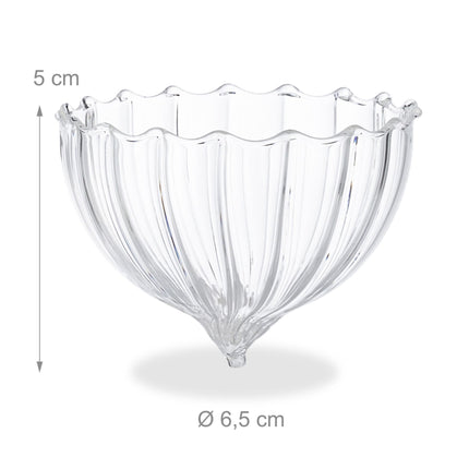Floating tealight holder set of 12 pcs