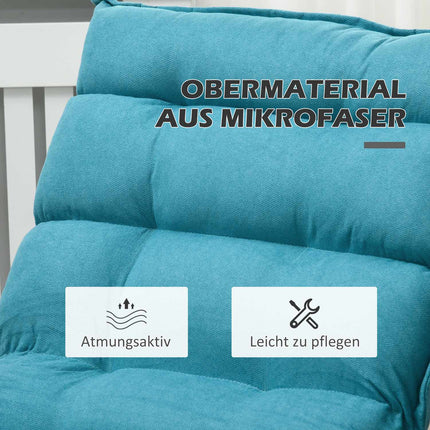 Adjustable floor chair - Blue Meditation sofa