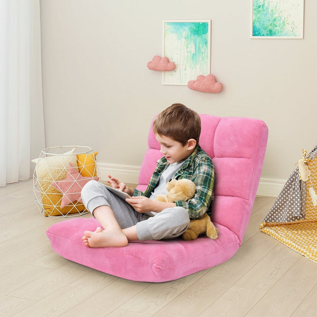 Vloerstoel Opvouwbare Luie Bank Luie Tatami Vloerkussen Zwart/Grijs/Koffie Roze
