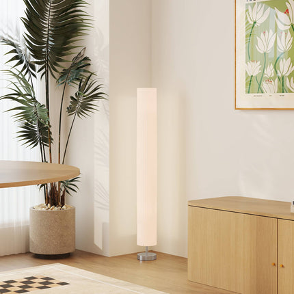 Floor Lamp, Stainless Steel, E27 Base, 120 cm
